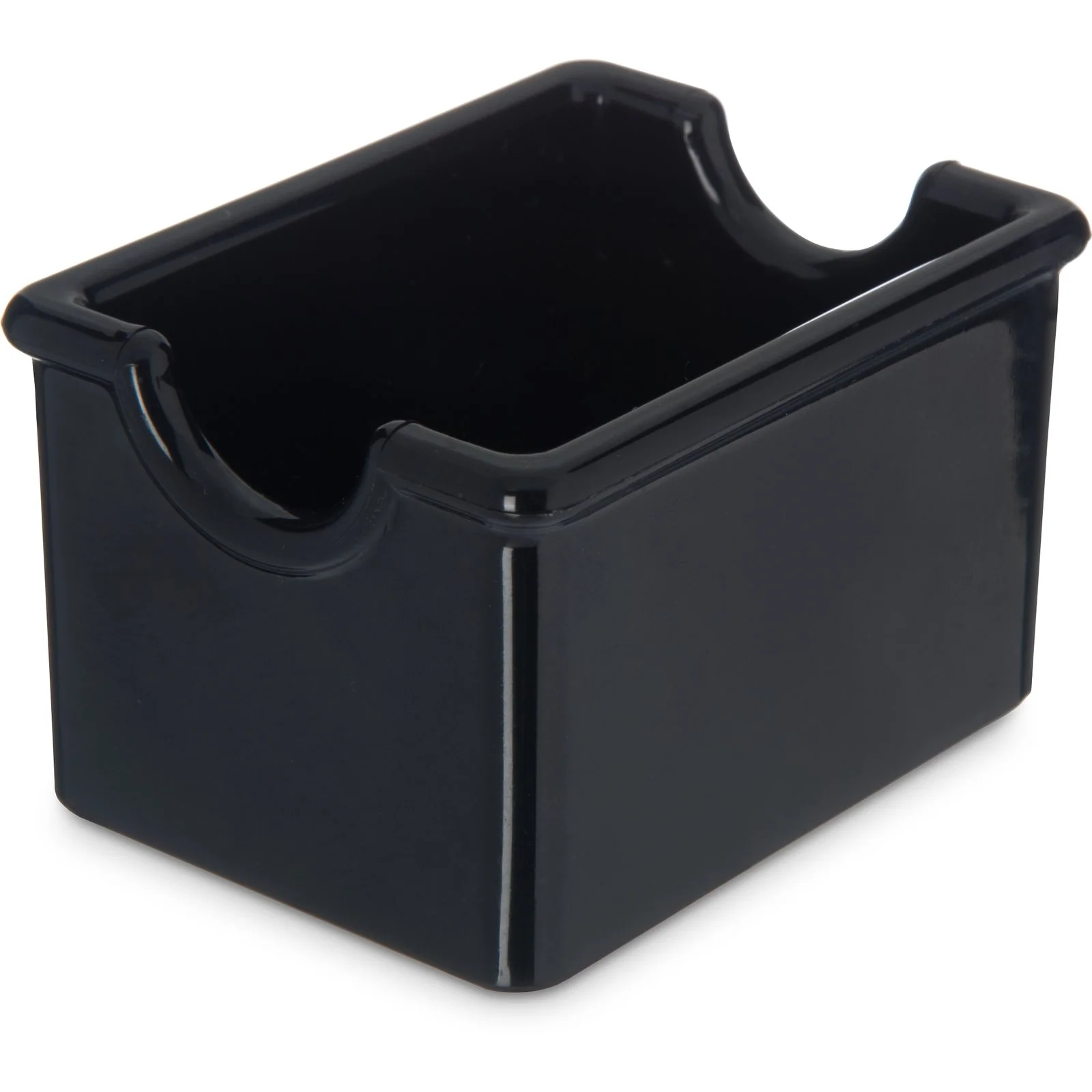 4550-03.webp Carlisle 4550-03 Sugar Caddy Black Holds 20 Packs