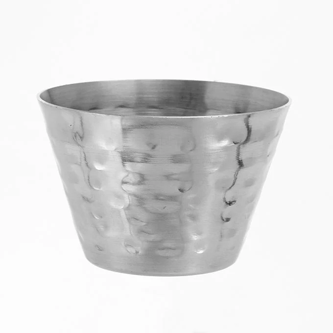 american-metalcraft-hamsc4-4-oz-hammered-sauce-cup-958677.webp American Metalcraft HAMSC4 4 Oz Hammered Sauce Cup